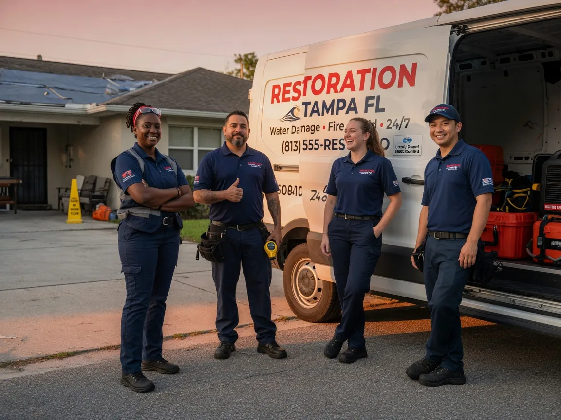 Water Damage Restoration company in Urbana, IA